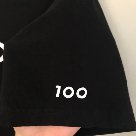 Peloton Century 100 Black Short Sleeve T-shirt - Picture 5 of 8
